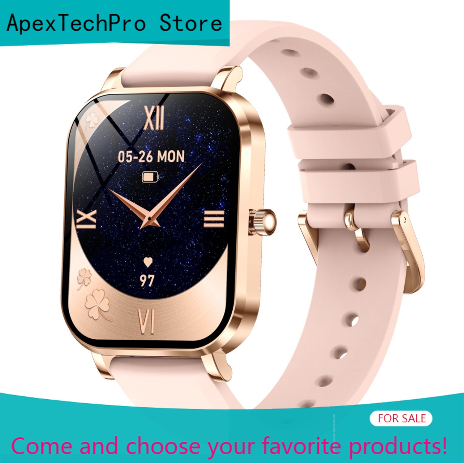 ApexTPUltra Thin Smart Watch F - Korean Women Lifestyle review and price