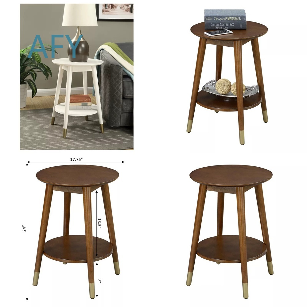 Wooden Side Table with Bottom  - Muji Home Storage review and price